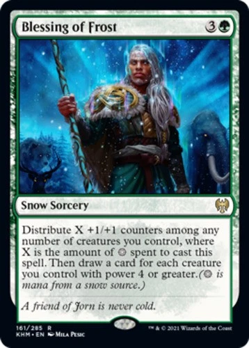 x1 Blessing of Frost - Kaldheim - NM - MTG - Image 1 of 1