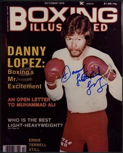 DANNY "Little Red" LOPEZ signed 8x10 photo | Boxing Great - autograph - Picture 1 of 1