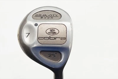 Cobra Gravity Back 25 Degree 7 Fairway Wood Ladies Flex Airweight Graph 0871296 - Image 1 of 4