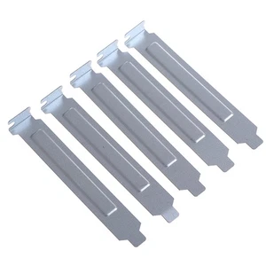 5pcs 12cm Silver PCI Slot Cover PC Computer Case Dust Filter Blanking Plate GN - Afbeelding 1 van 12
