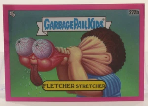 Camilla Topps Garbage Pail Kids 2024 cromada FLETCHER #272B refractor rosa - Imagen 1 de 2