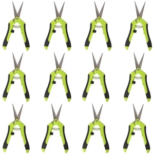 4 Pack 6.5 Inch Bud Trimming Scissors, Professional Stainless Steel Gardening... - Picture 1 of 5