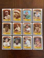 1990 Swell Baseball Greats - 25 Different Cards - Plus Unmarked Checklist
