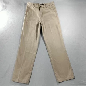 Pantaloni Dockers D2 Straight Fit Flat Front Tan Kaki Uomo Taglia 32x32 - Foto 1 di 6