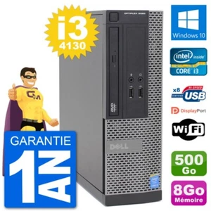 PC Dell Optiplex 3020 SFF i3-4130 RAM 8Go Festplatte 500Go Windows 10 Wifi - Bild 1 von 3