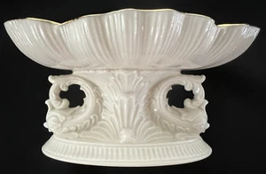 Vintage Lenox Aquarius Soap or Treat Dish w/Submariner's Dolphins & 24K Gold - Picture 1 of 6