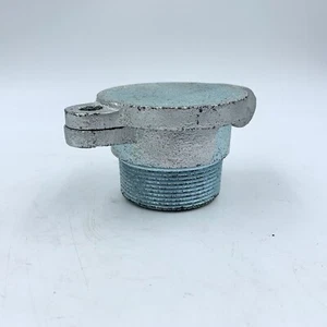 Hinged Fill Box Cap 2" NPT Male Threaded - Picture 1 of 3