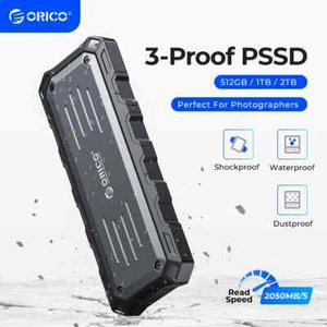ORICO Mecha Tragbare SSD 2TB 1TB 512GB USB3.2 Externe Solid State Drive1000 MB/S - Bild 1 von 9