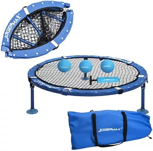 JOGENMAX Outdoor Game Set, Fully Foldable, Includes 3 Balls, Drawstring Bag - Picture 1 of 1