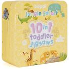 10 Puzzles in 1 Premium Progressive Jigsaw Puzzles for Toddlers 18 Months Plus W