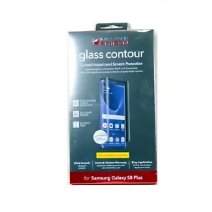 ZAGG SCREEN PROTECTOR FR GALAXY S8+ INVISIBLESHIELD GLASS CONTOUR NEW G8ECGS-F00 - Picture 1 of 2