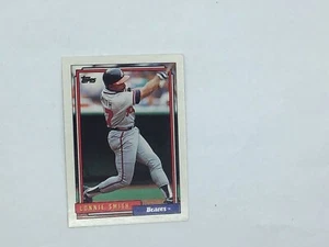 Lonnie Smith 1992: Atlanta Braves: como nuevo: Topps 467 - Imagen 1 de 2