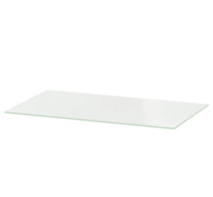 IKEA BESTA 22 x 14 x 1/8 " (56x36 cm) Shelf Glass Shelf 602.955.32 New