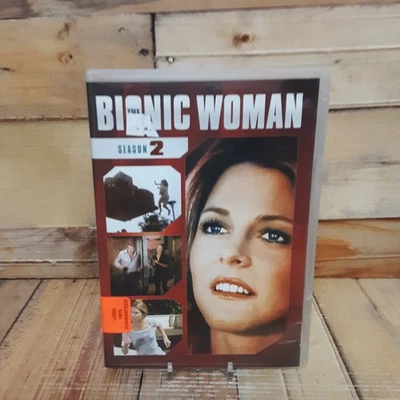 The Bionic Woman Season 2 DVD Used Classic TV Action Sci Fi Series Foto 1 de 4
