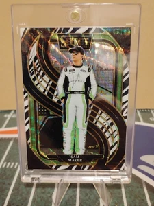 2025 Panini Select NASCAR Racing Trackside Tier #233 Sam Mayer Zebra - Picture 1 of 2