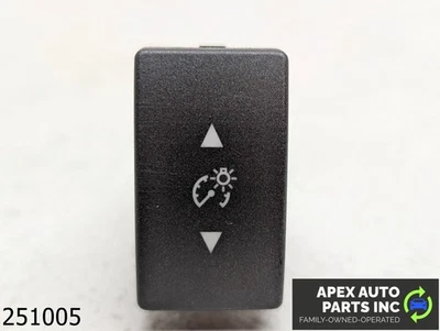 Interruptor atenuador de luz de tablero delantero OEM 2009-2012 Lincoln MKS 3,7 L Foto 1 de 4