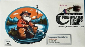 Señuelos giratorios de pesca de agua dulce AFDCS 5964 con eslogan cancelar - Imagen 1 de 1