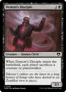 Demon&apos;s Disciple [Commander Masters] Near Mint - Picture 1 of 1
