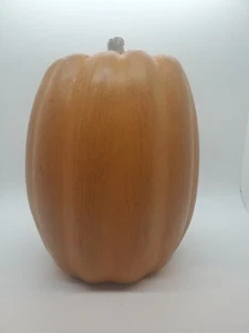 Large Pumpkin Candle 8 3/4" 160 Hours Burn Time - Picture 1 of 5