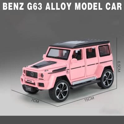 1:32 Mercedes-Benz Brabus G63 Diecast Alloy Off-Road SUV Toy with Sound & Light - Image 1 of 4