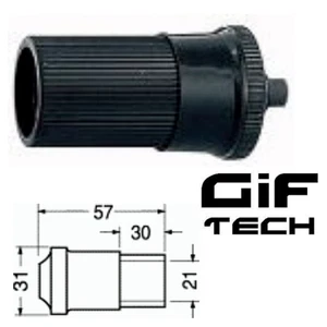 PRESA VOLANTE PER SPINA ACCENDISIGARI AUTO CAMPER ROULOTTE CAMION CARAVAN SOCKET - Imagen 1 de 1