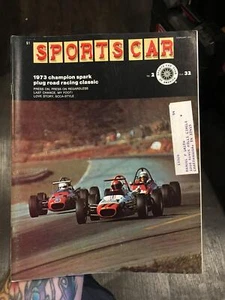 SPORTS CAR Magazine February 1974 Champion Spark Plug Road Racing Classic - Picture 1 of 1