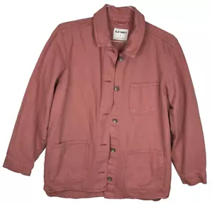 Camisa Chaqueta OLD NAVY Rubor UTILIDAD Talla Mediana Abotonada Manga Larga Pesada - Imagen 1 de 4