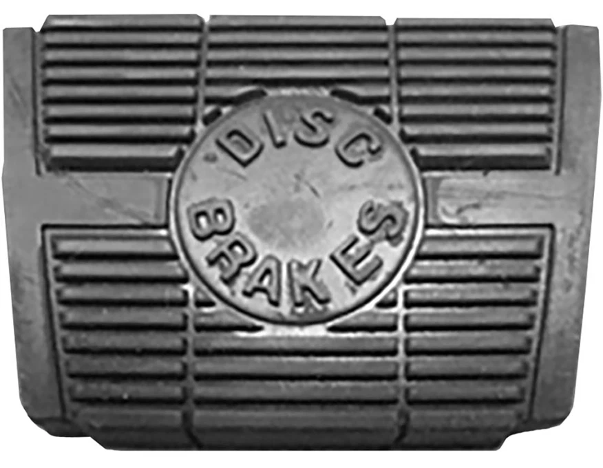 Pastilla de pedal de freno OER con frenos de disco y manual para camionetas Chevy y GMC 1973-1984 Foto 1 de 3