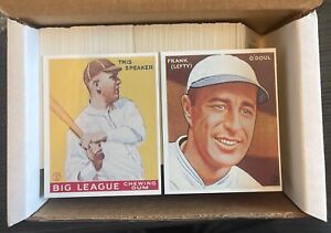 1983 Renata Galasso 1933 Goudey Reprints Complete Set 240 Baseball Cards NrMt
