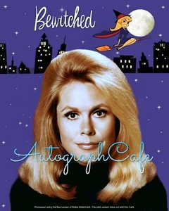 Foto impresa profesional embrujada de Elizabeth Montgomery 10x8 - Imagen 1 de 3
