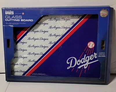 LOS ANGELES DODGERS HIGH QUALITY POPULAR DESIGN GLASS CUTTING BOARD - Image 1 of 4
