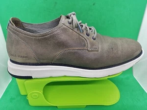 Cole Haan Grand 360 Leather Oxford C34545 Men's Shoes Size 10M Dark Gray - Picture 1 of 22