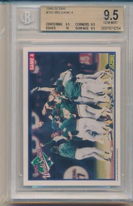 1990 Score 1989 World Series Game 4 (#703) (Subs 1-10/3-9.5's) BGS9.5 BGS - Picture 1 of 2