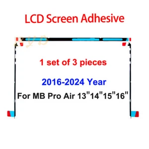 New LCD Screen Adhesive Strip Sticker Tape For Macbook Pro Air 13"14" 15" 16" - Picture 1 of 19