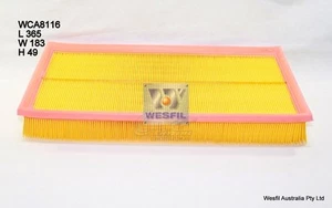 WESFIL AIR FILTER FOR Audi A3 1.6L, 1.8L 1997-2004 WCA8116 - Picture 1 of 1