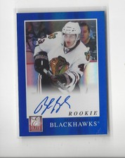 2011-12 Elite #266 Brandon Saad Rookie AUTOGRAPH Blackhawks