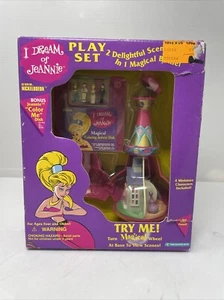 I DREAM OF JEANNIE BOTTLE MAGICAL PLAYSET - PINK - Wedding Chapel & Beach - NEW - Picture 1 of 8