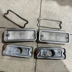GM 1973 80 Chevy GMC Truck Turn Signal Light Set 73-80 Suburban Jimmy K5 Blazer - Picture 1 of 18