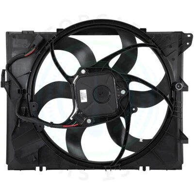 Radiator Cooling Fan Assembly For 2008-2013 BMW 128i 328i 2009-2011 Z4 3.0L - Image 1 of 4