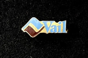 Insignia de prendedor de esquí VAIL COLORADO Resort recuerdo solapa de viaje - Imagen 1 de 3