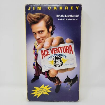 Ace Ventura: Pet Detective VHS Movie Starring Jim Carrey Comedy 1994 - Image 1 of 4