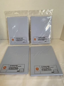 A7 Scallop Cards 5x7” Inkjet Compatible Light Blue 20 Blank Cards 20 Envelopes - Picture 1 of 4