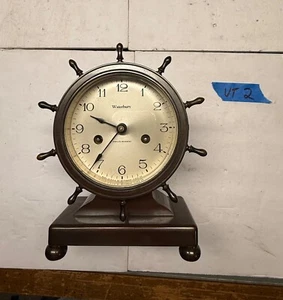 (VT2) WATERBURY SHIPS BELL No. 17 SHIPS CLOCK. circa 1929. - Picture 1 of 13