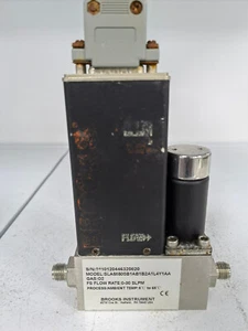Brooks SLA5850S Mass Flow Controller O2 30SLM USED  MFC 1/4SWG 15PIN - Picture 1 of 12