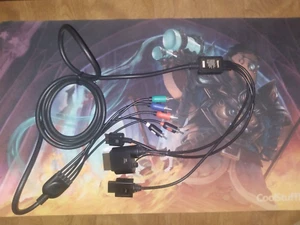 Gigaware Playstation 2/3 / XBox 360 / Wii Component Cable Tested - Picture 1 of 8