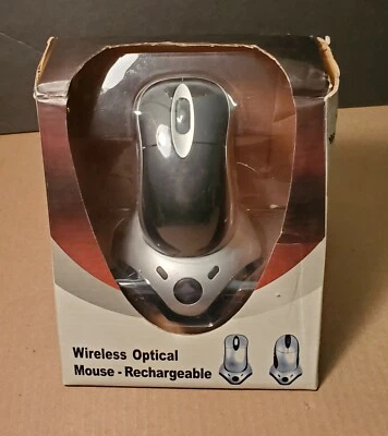 Wireless Optical Mouse Rechargeable - Silver - Image 1 of 3