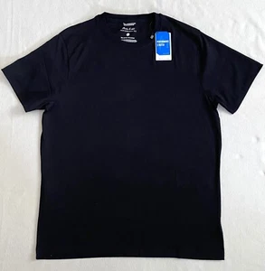 Porter & Ash Shirt Mens Large Essential Performance Black Crew Classic - Picture 1 of 5
