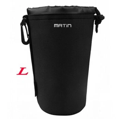 Matin Neoprene waterproof Soft Camera Lens Pouch bag Case Size- L - Image 1 of 4