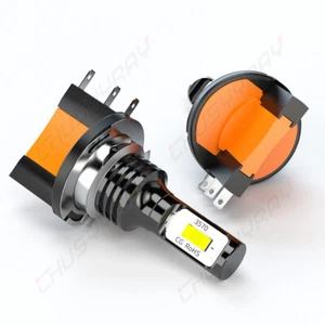 Pair H15 LED Headlights High Beam DRL Bulbs For Mercedes-Benz Sprinter 2500 2020 - Picture 1 of 12