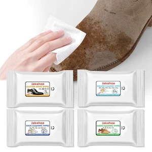 Multi-Purpose Shoes Wipes for Leather, Sneakers, Wallets & Sofas – Stain-Free - Picture 1 of 8